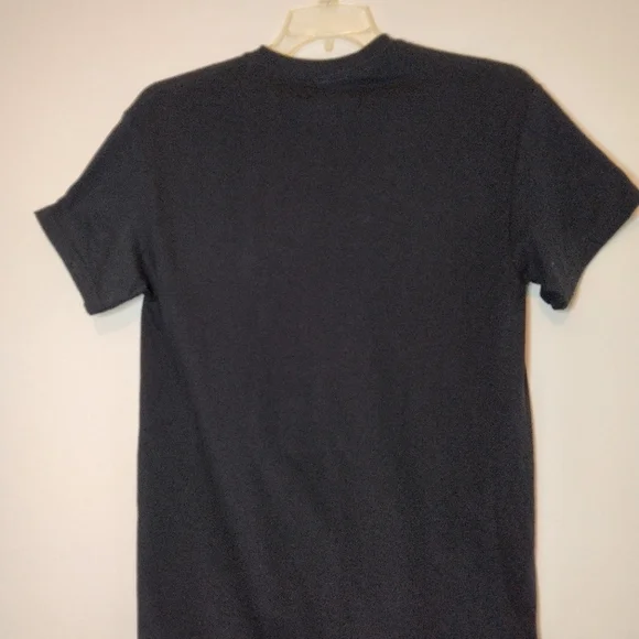 New handmade black Christmas shirt size S - Picture 4 of 4